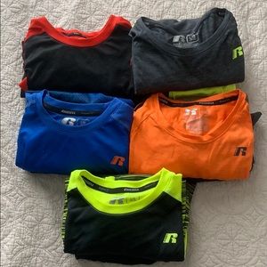 Russell Dri-power 360 BOYS lot! 5 complete outfits